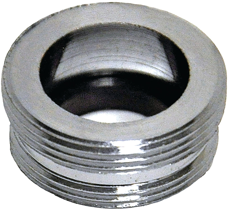 Danco 10508 Aerator Adapter, 55/64 x 13/16 in, Male, Brass, Chrome-Plated