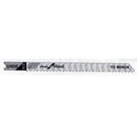 Bosch U101B Jig Saw Blade, 3-5/8 in L, 10 TPI, HCS Cutting Edge