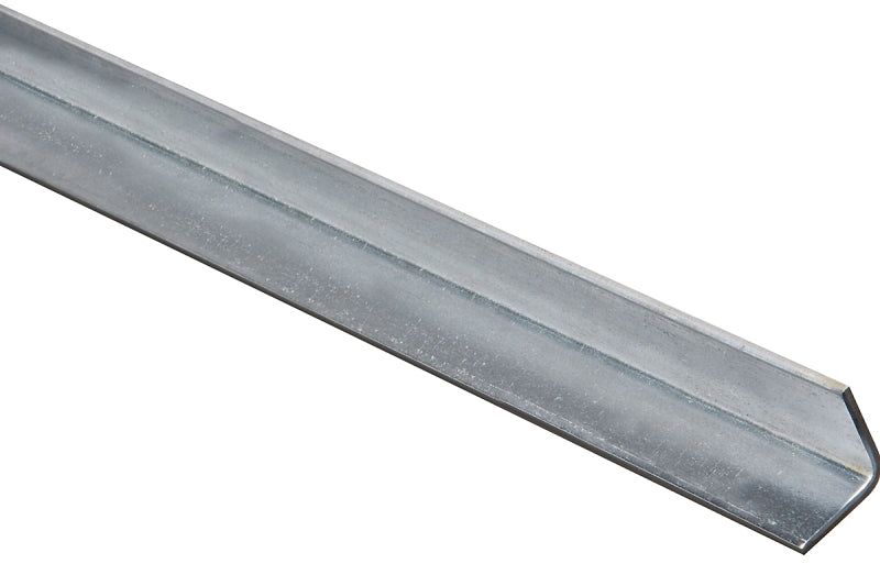 National Hardware 4010BC Series N179-937 Angle Stock, 1 in L Leg, 48 in L, 0.12 in Thick, Steel, Galvanized
