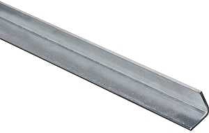 National Hardware 4010BC Series N179-937 Angle Stock, 1 in L Leg, 48 in L, 0.12 in Thick, Steel, Galvanized