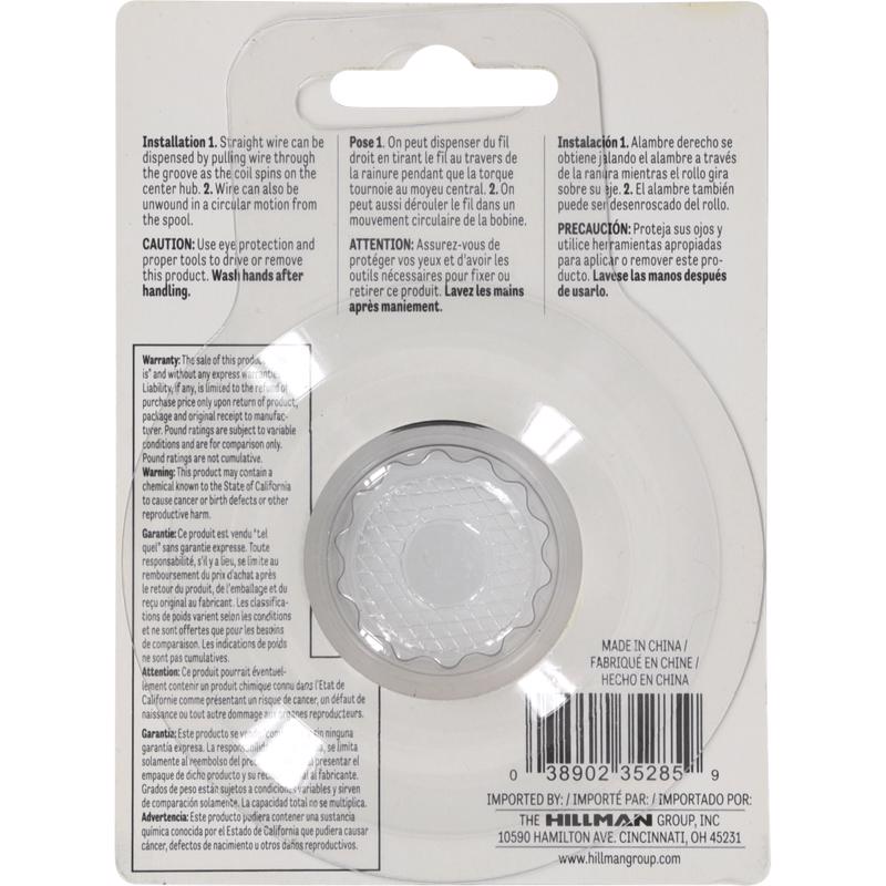 HILLMAN 50 ft. L Black Annealed Steel 28 Ga. Wire, Pack of 10