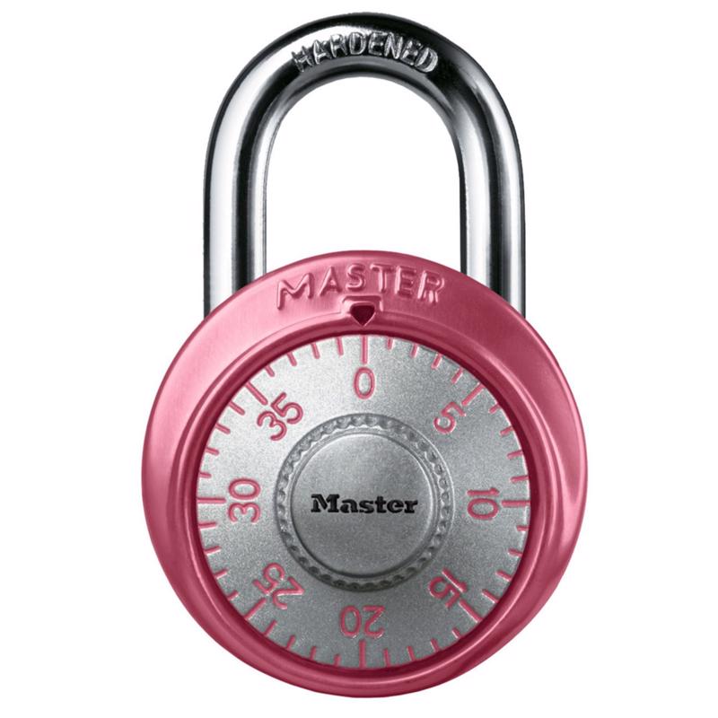 Master Lock 2 in. H X 1-7/8 in. W Steel 3-Dial Combination Combination Padlock