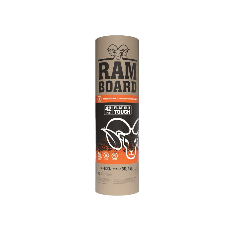 Surface Shields 46RB38100CO Floor Protect Board, 100 ft L, 38 in W