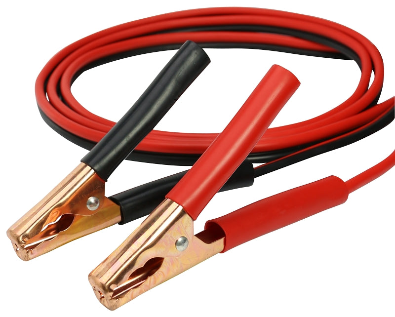 ProSource 101211 Booster Cable, 10 AWG Wire, 4-Conductor, Clamp, Clamp, Stranded, Black/Yellow Sheath