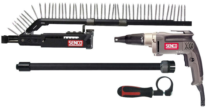 Senco 10X0013N 3-in-1 Screwdriver and Attachment Kit, 6.5 A, Keyless Chuck, 4000 rpm Speed