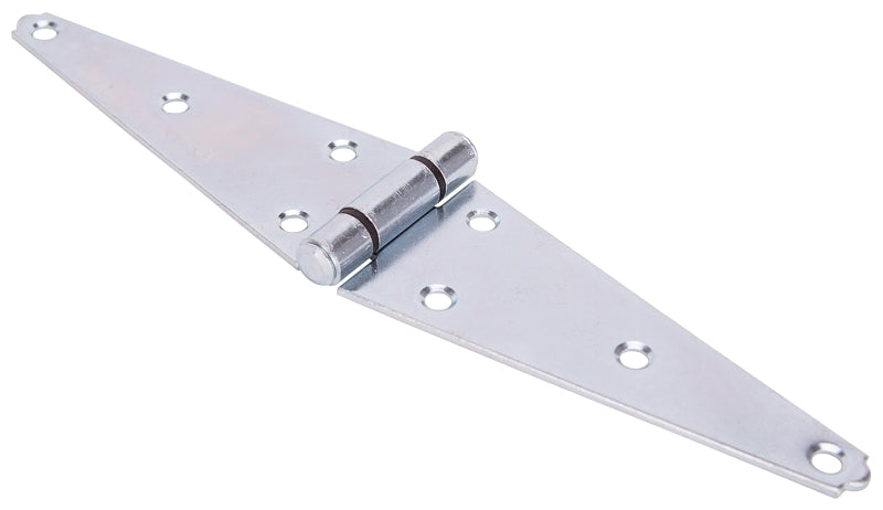 ProSource HSH-Z06-013L Strap Hinge, 2.6 mm Thick Leaf, 6 in, Steel, 180 Range of Motion, Pack of 10