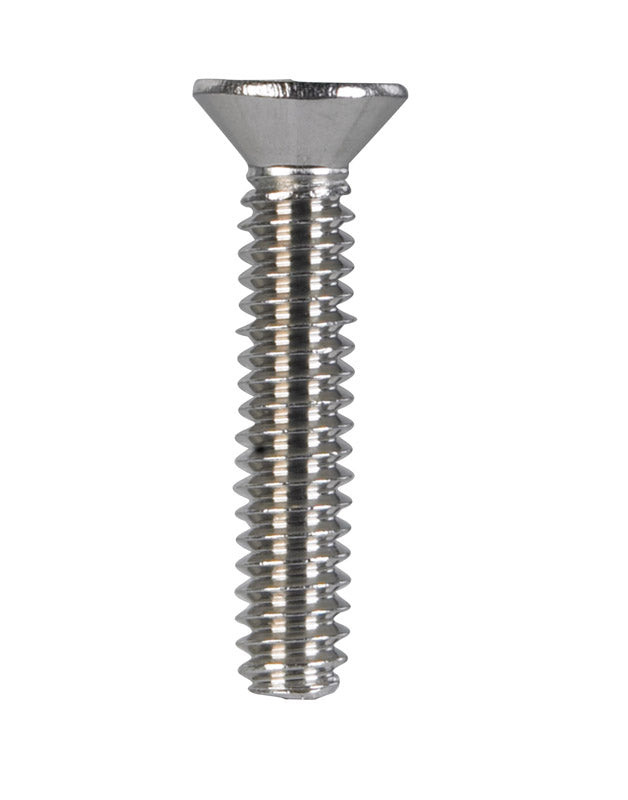 HILLMAN No. 10-24 X 1 in. L Phillips Flat Head Stainless Steel Machine Screws 100 pk