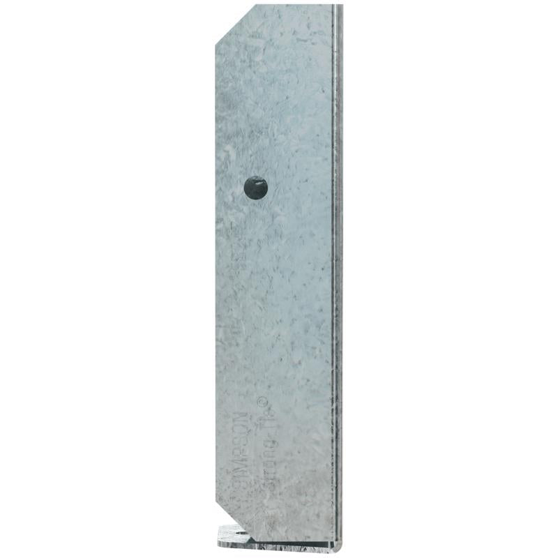 Simpson Strong-Tie ZMAX Silver Steel Fence Bracket 20 Ga. 3.412 in. L