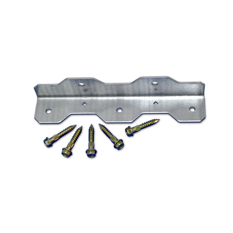 Simpson Strong-Tie 1.5 in. W X 8.5 in. L Galvanized Steel Staircase Angle