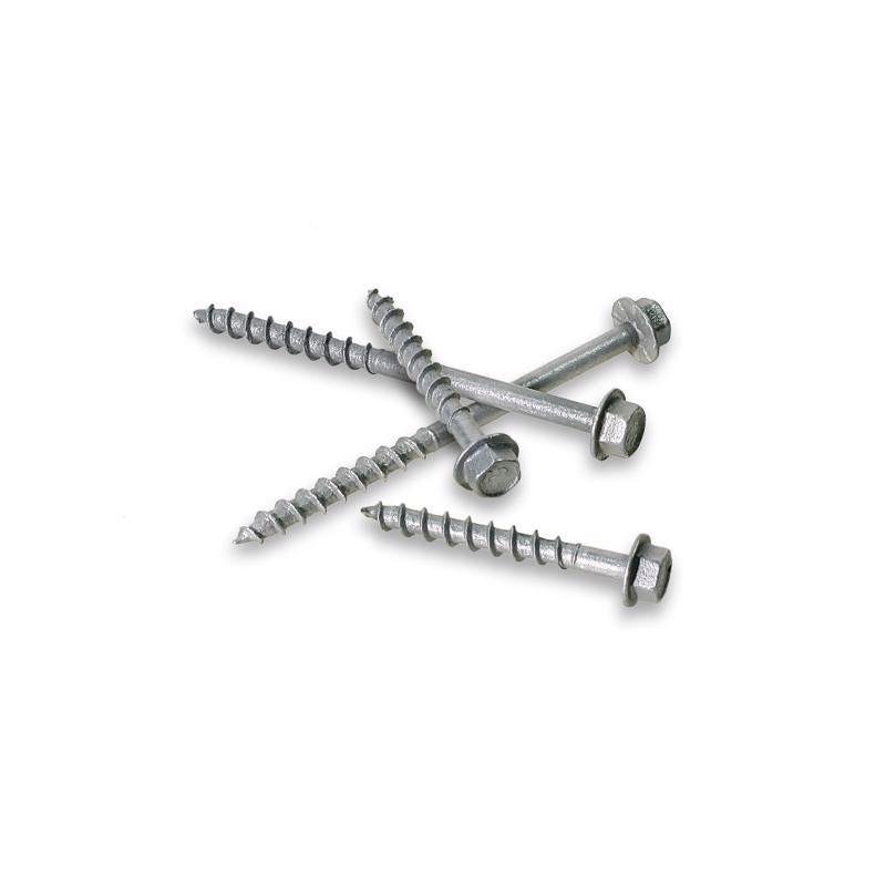 Simpson Strong-Tie Strong-Drive No. 9 Sizes X 2-1/2 in. L Star Hex Head Serrated Structural Screws