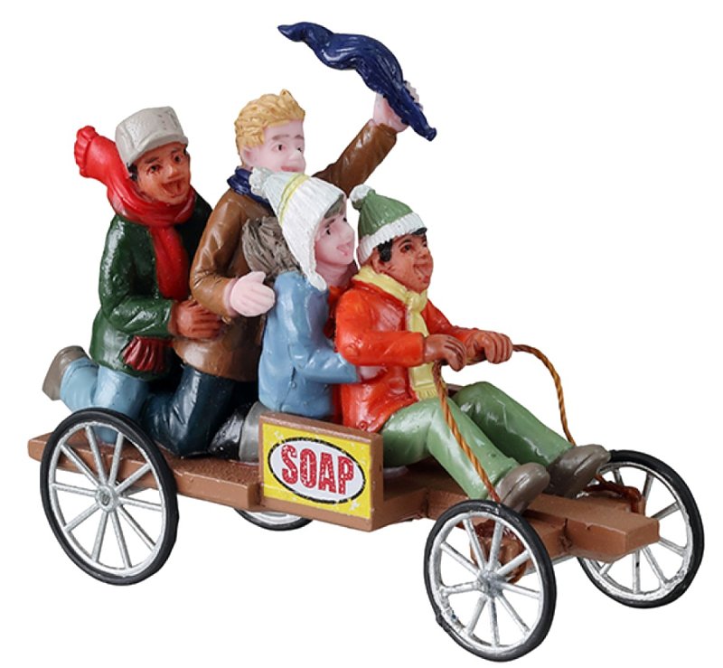 LIC LTD A2385 Christmas Type 4 Figurine, Harvest Crossing, Pack of 36