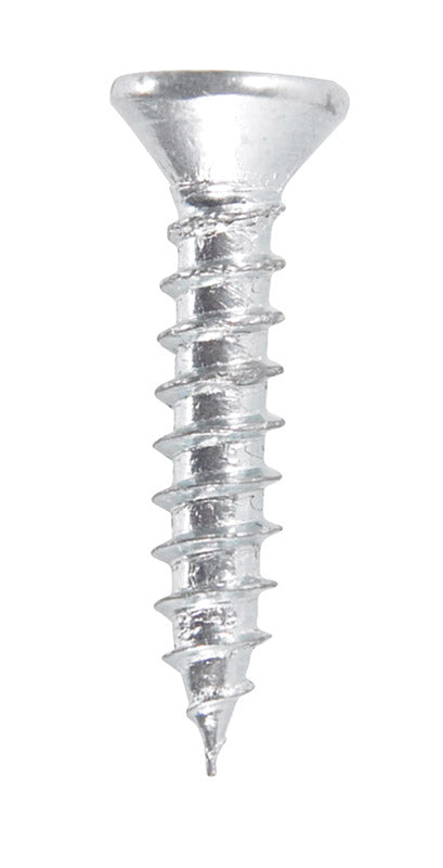 HILLMAN No. 6 X 3/4 in. L Phillips Zinc-Plated Coarse Wood Screws 100 pk