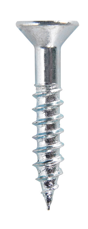 HILLMAN No. 12 X 1-1/4 in. L Phillips Zinc-Plated Coarse Wood Screws 100 pk