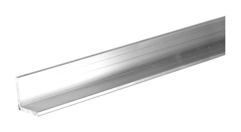 SteelWorks 1/16 in. X 1/2 in. W X 36 in. L Aluminum Angle, Pack of 5