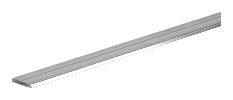 SteelWorks 0.0625 in. X 1.25 in. W X 3 ft. L Aluminum Flat Bar 1 pk, Pack of 5
