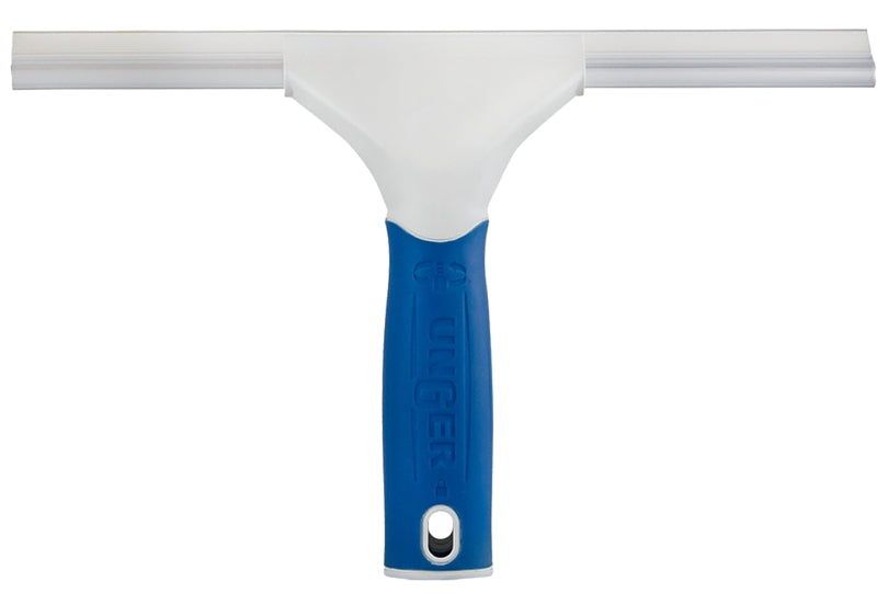 Unger 989800 Shower Squeegee, 10 in Blade, Rubber Blade