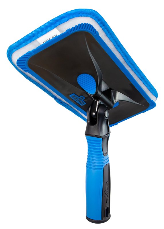 Unger Professional ProClean Series 980300 Indoor Window Cleaner, Plastic Head, 5 in L, Blue