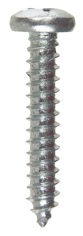 HILLMAN No. 12 X 1-1/4 in. L Phillips Pan Head Sheet Metal Screws 100 pk