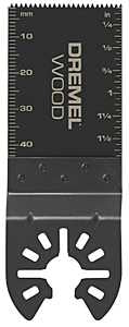 Dremel MM480 Oscillating Blade, HCS, 1-5/8 in D Cutting, Pack of 2