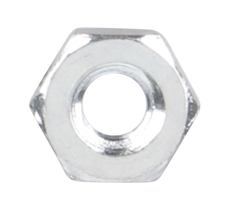 Hillman 10-32 in. Zinc-Plated Steel SAE Hex Machine Screw Nut 100 pk