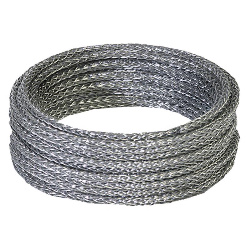 HILLMAN Galvanized Silver Picture Hanging Cord 75 lb 1 pk, Pack of 10