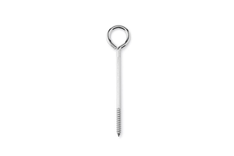 Hampton 3/8 in. X 8 in. L Stainless Stainless Steel Lag Thread Eyebolt, Pack of 5