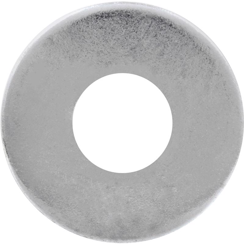 HILLMAN Zinc-Plated Steel 3/16 in. SAE Flat Washer 30 pk, Pack of 10