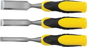 STANLEY 16-300 Series Chisel Set, 9 in L Dimensions, 3-Piece
