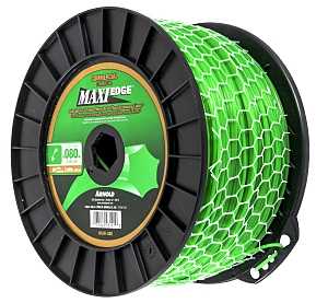 Arnold Maxi Edge Series WLM-380 Trimmer Line Spool, 0.08 in Dia, 1152 ft L, Polymer, Green