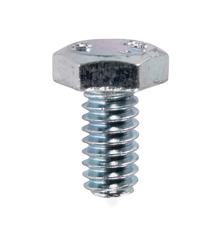 HILLMAN 1/4 in. D X 1/2 in. L Zinc Plated Steel Hex Bolt 100 pk