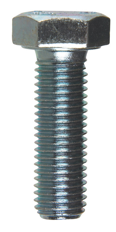 HILLMAN 5/16 in. D X 1 in. L Heat Treated Zinc Steel Hex Head Cap Screw 100 pk