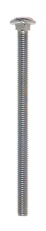 HILLMAN 3/8 in. X 6 in. L Zinc-Plated Steel Carriage Bolt 50 pk