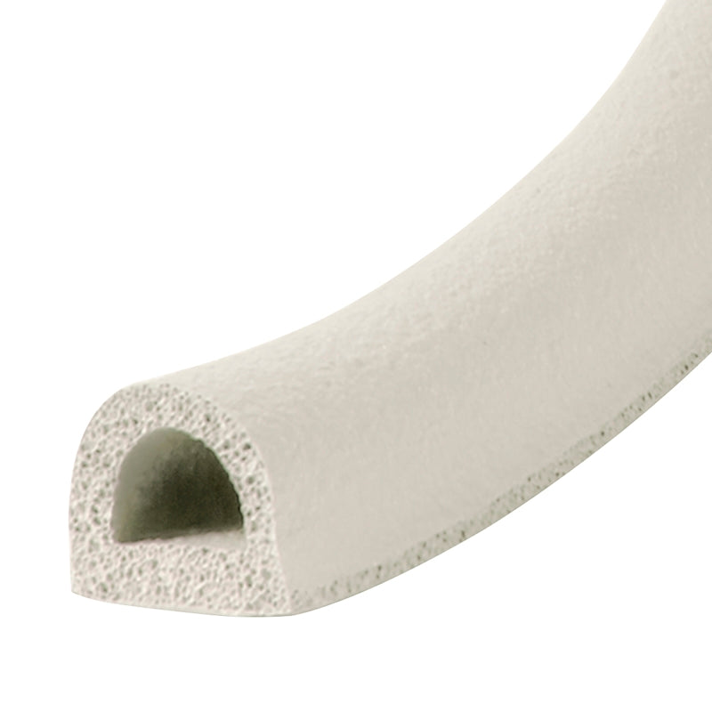 Frost King V25WA Weatherseal Tape, 5/16 in W, 17 ft L, EPDM Rubber, White