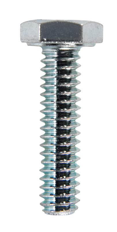 HILLMAN 1/4 in. D X 1 in. L Heat Treated Zinc Steel Hex Head Cap Screw 100 pk