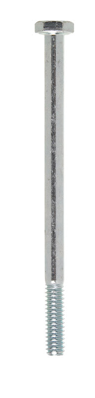 HILLMAN 1/4 in. D X 4 in. L Heat Treated Zinc Steel Hex Head Cap Screw 100 pk