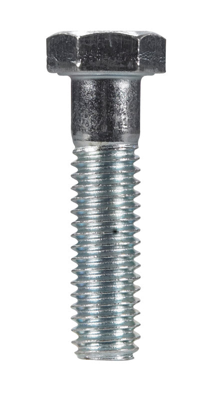 HILLMAN 3/8 in. D X 1-1/2 in. L Heat Treated Zinc Steel Hex Head Cap Screw 100 pk