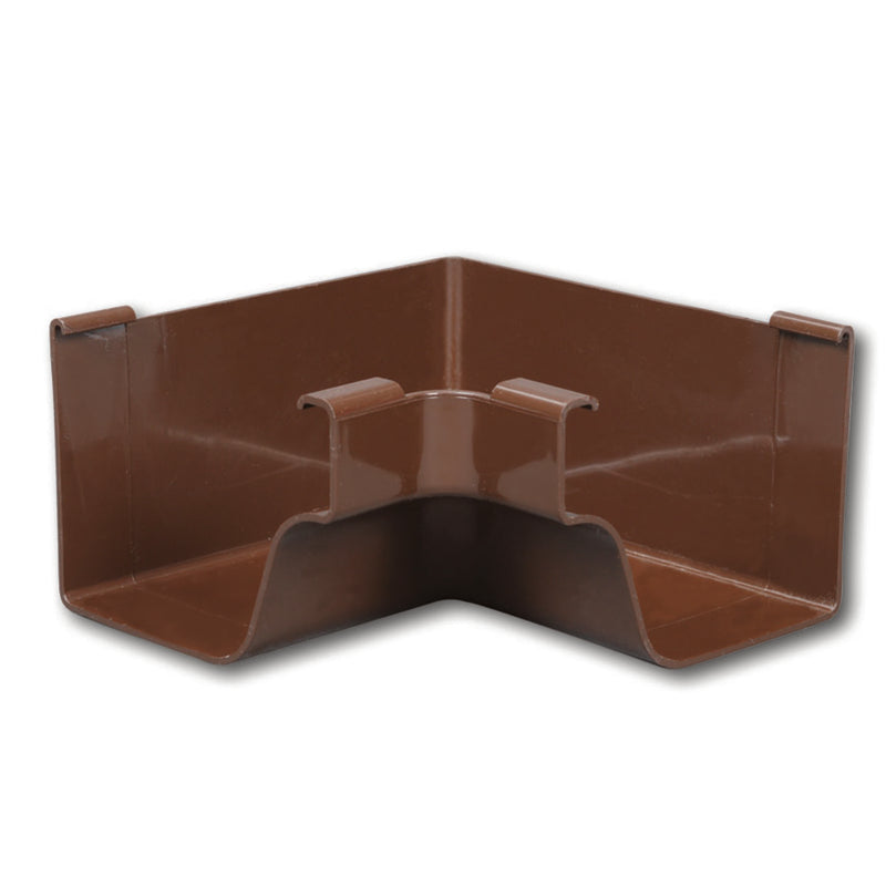 Amerimax 5 in. W X 6.25 in. L Brown Vinyl K Inside Corner, Pack of 5