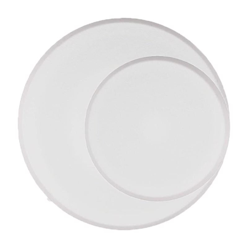 Allway 4-3/4 in. L Vinyl White Wall Shield Mounts to door and wall 4 3/4 in., Pack of 10