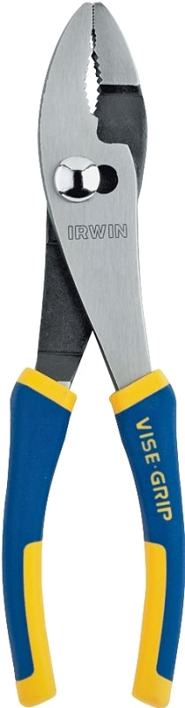 Irwin 2078408 Slip Joint Pliers, 8 in OAL, 1 in Jaw Opening, ProTouch Grip Handle, 1-11/32 in W Jaw, 1-5/16 in L Jaw