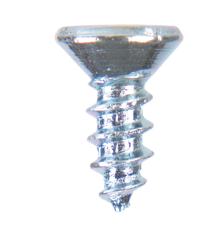 HILLMAN No. 8 X 1/2 in. L Phillips Zinc-Plated Coarse Wood Screws 100 pk