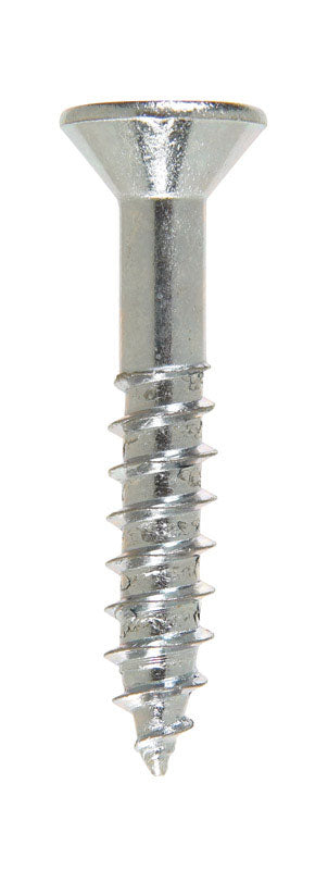 HILLMAN No. 14 X 1-1/2 in. L Phillips Zinc-Plated Coarse Wood Screws 100 pk