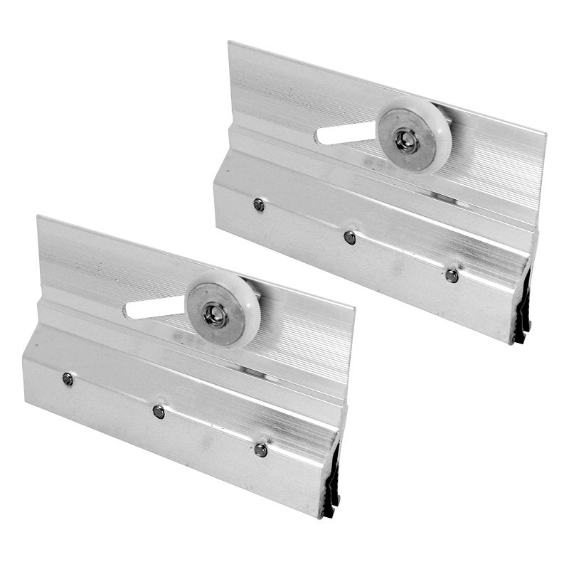 Prime-Line M 6053 Top Bracket Roller Assembly, Round, Chrome-Plated, For: Frameless Shower Doors