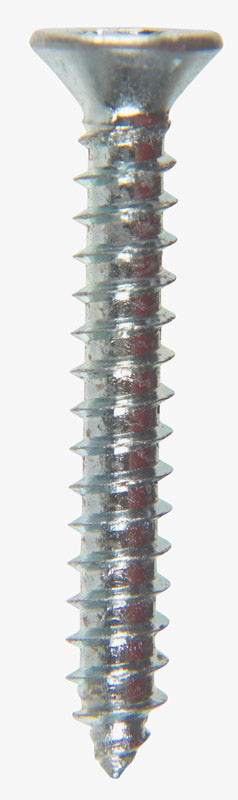 HILLMAN No. 6 X 1 in. L Phillips Flat Head Sheet Metal Screws 100 pk