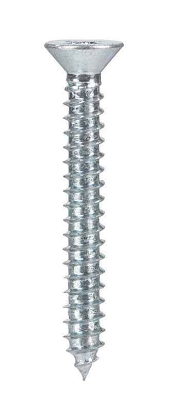 HILLMAN No. 10 X 1-1/2 in. L Phillips Flat Head Sheet Metal Screws 100 pk