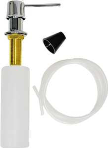 Danco 10038B Soap Dispenser with Nozzle, 12 oz, Metal/Plastic, Chrome