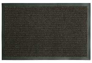 Fanmats 27392 Ribbed Utility Mat, 28 in L, 18 in W, Polypropylene Rug, Brown