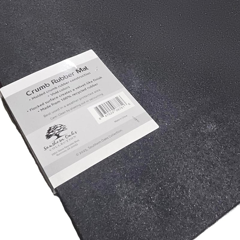 Fanmats 58781 Floor Mat, 30 in L, 18 in W, Pebble Pattern, Rubber Surface, Multi-Color