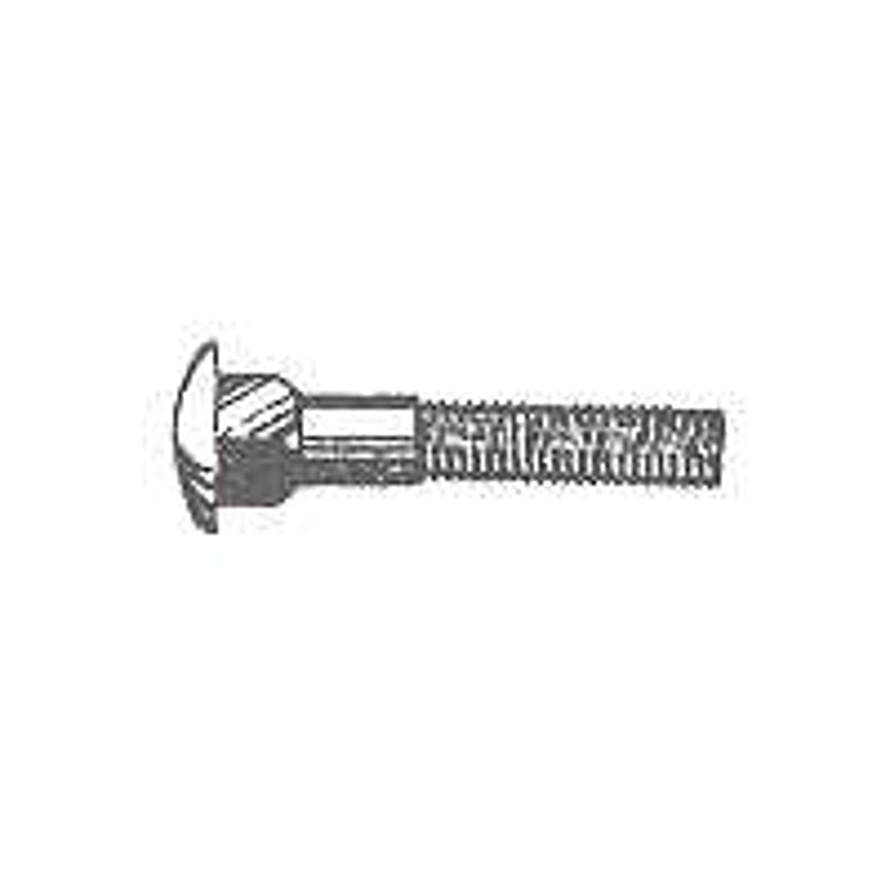 Stephens Pipe & Steel HD32020RP Carriage Bolt, 3/8 in Coarse x 2 in Dimensions, Steel