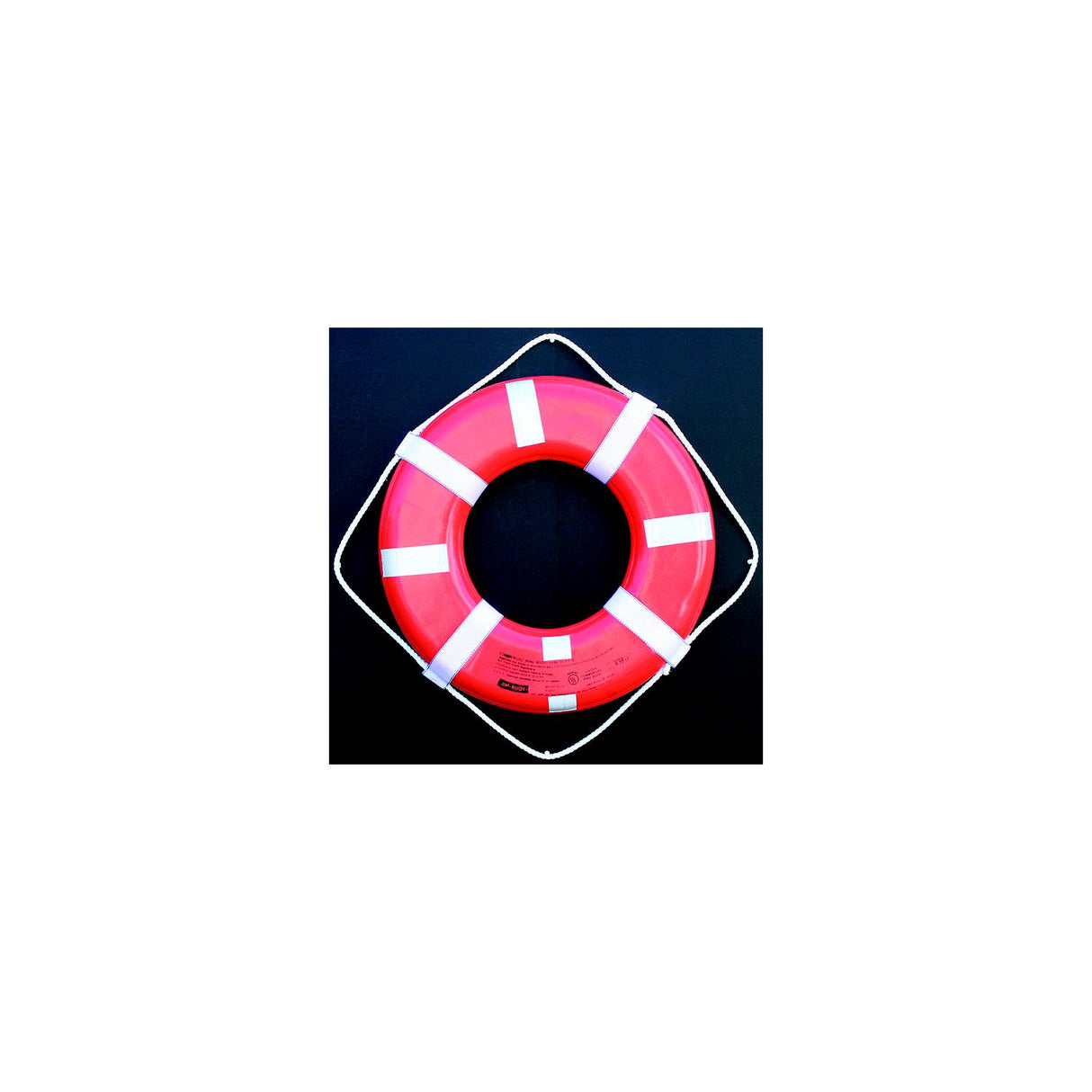 24" G Style Life Ring w/Straps and Reflective Tape USCG Approved