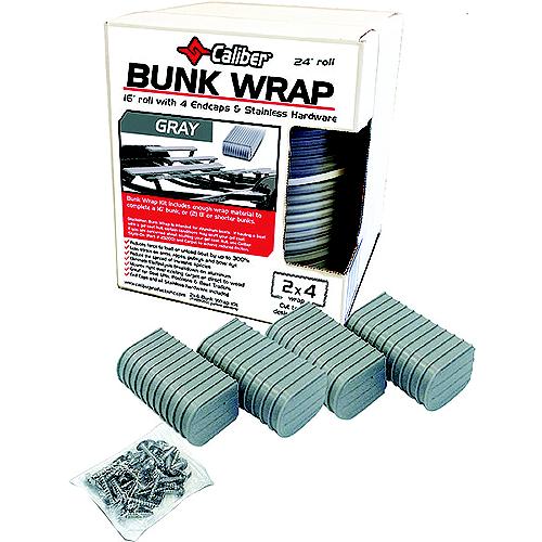 Caliber 23054 Bunk Wrap Kit (Includes 4 Endcaps and Stainless Steel Hardware)